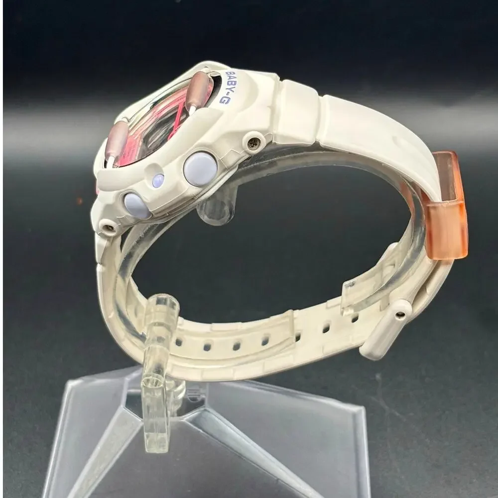 Casio Baby-G BG-169PB-7 Playful Beach White Pink Digital W omen’s Watch 200M